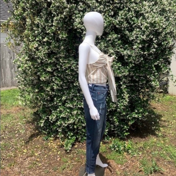 NWT Hudson Collin Ankle Skinny Flap Pocket Distressed Jeans - Picture 9 of 15